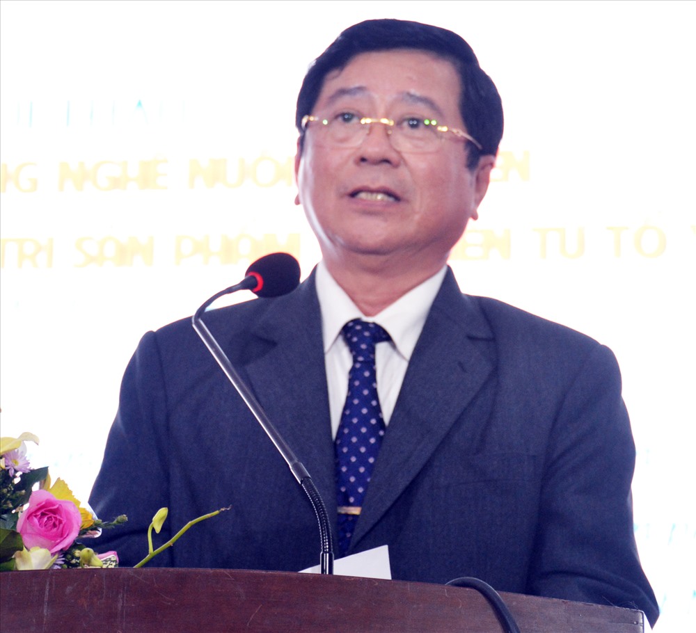 Luật sư Nguyễn Văn Hậu phát biểu tại hội thảo. Ảnh: Nhật Hồ